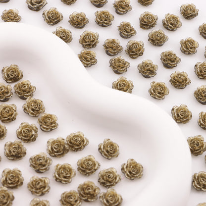 FS6262- 10mm Luminous Flower Charms
