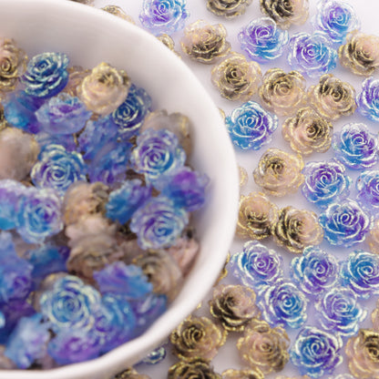 FS6263- 10mm Luminous Flower Charms