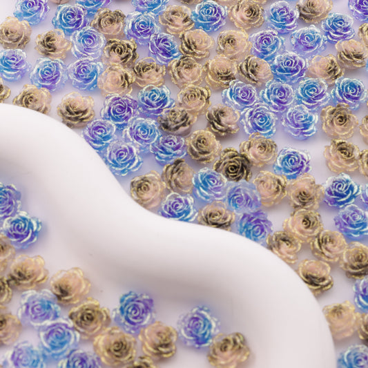 FS6263- 10mm Luminous Flower Charms