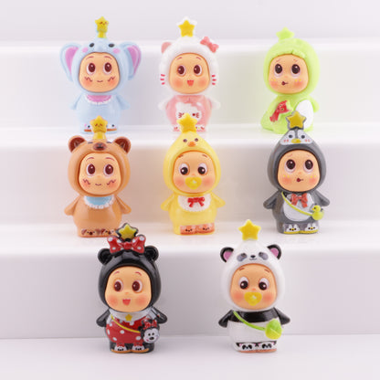 FS6260- Star Man Resin Charms, The Resin Ornaments Of Star People
