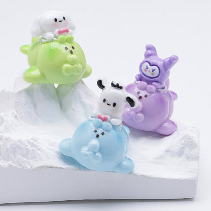 FS5104- Sanrio Three-Dimensional Plane Resin Pen Toppers