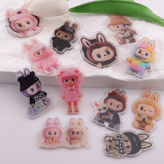 FS6279- 3-4cm Labubu Acrylic Sheet (Without Holes)