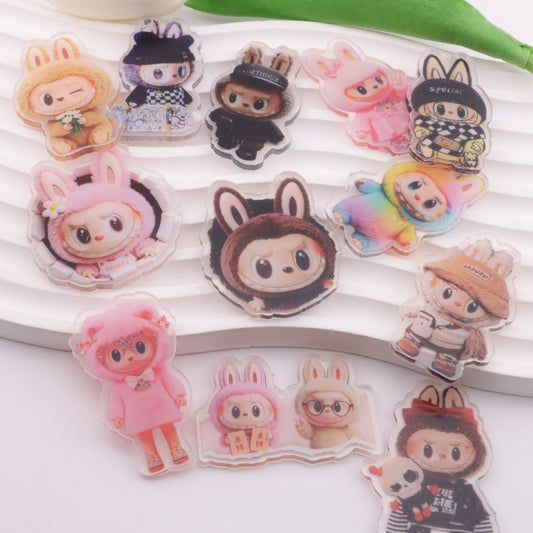 FS6279- 3-4cm Labubu Acrylic Sheet (Without Holes)