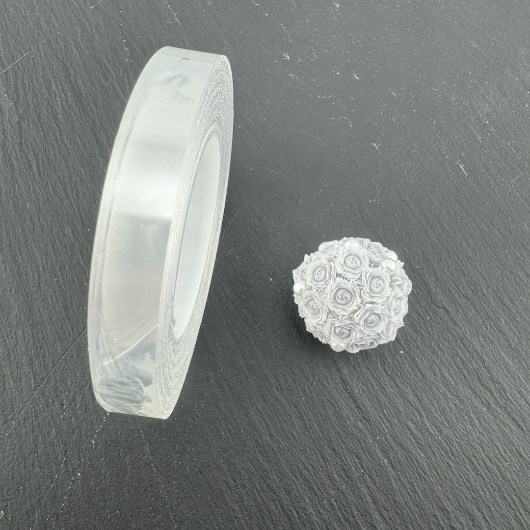 [KM1427]- 폭 1cm, 5미터/롤 양면 테이프