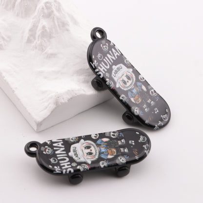 FS6287- Labubu Skateboard Pendant