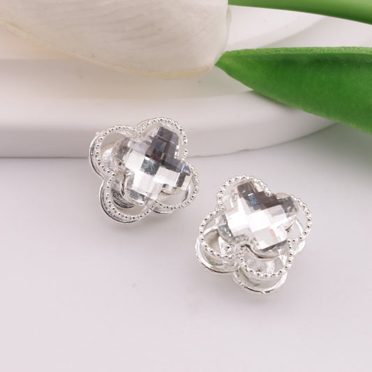 FS6304- The Four - Leaf Clover Says You Have Four - Way Alloy Beads
