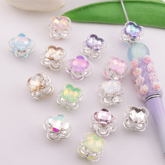 FS6304- The Four - Leaf Clover Says You Have Four - Way Alloy Beads