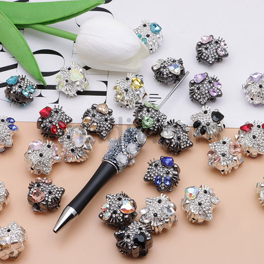 FS4836-HK Diamond Alloy Beads Fit For Beadable Pens