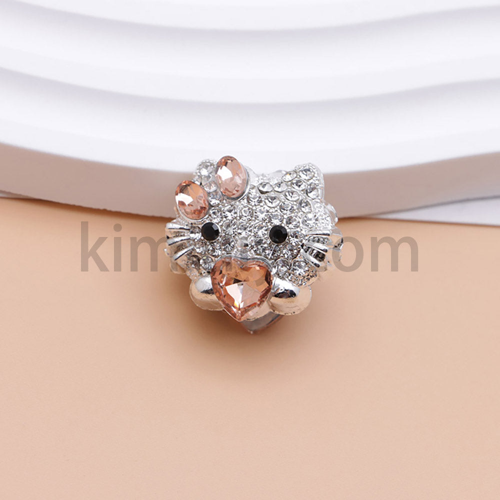 FS4836-HK Diamond Alloy Beads Fit For Beadable Pens