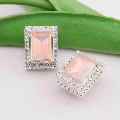 FS6331- Rectangular Four-way Alloy Beads