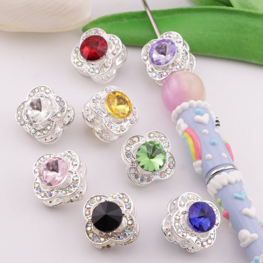 FS6335- Four - Leaf Clover Four - Way Alloy Beads