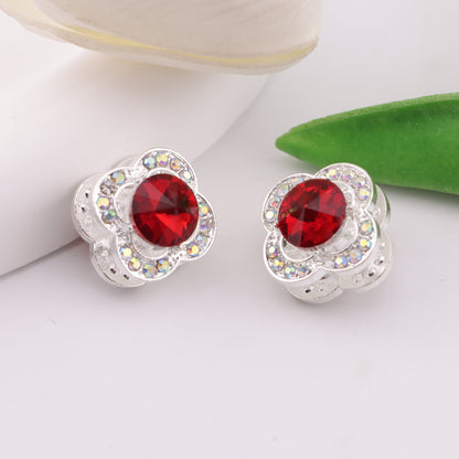 FS6335- Four - Leaf Clover Four - Way Alloy Beads