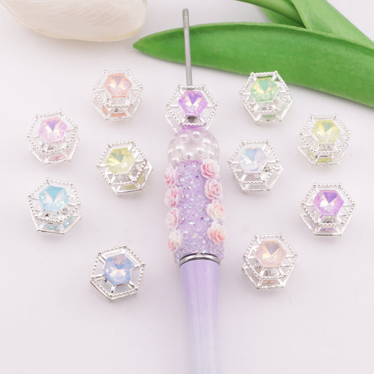 FS6333- Ferris Wheel Four - Way Alloy Beads