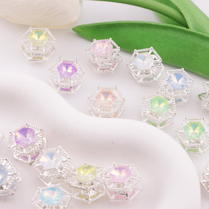 FS6333- Ferris Wheel Four - Way Alloy Beads
