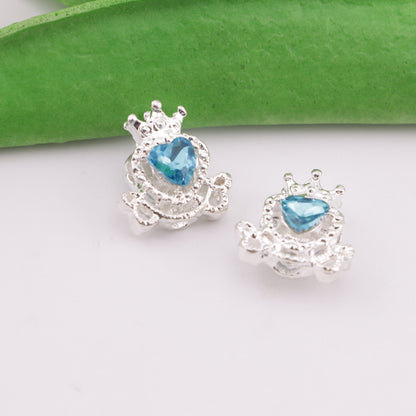 FS6334- Horse - Drawn Carriage Four - Way Alloy Beads