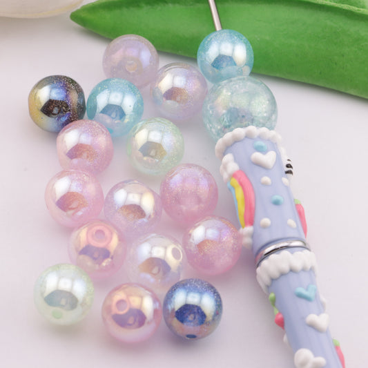 FS6240- 12mm Galaxy Resin Beads