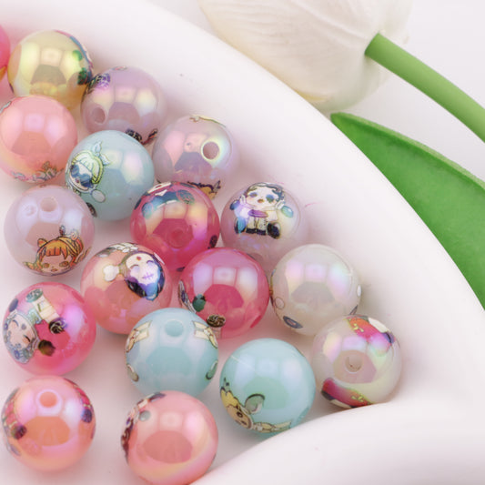 FS6306- 16mm Sp Beads Jelly - Colored Sp Beads