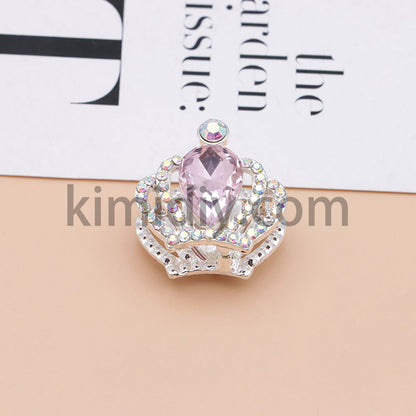 FS4838-Diamond Crown Alloy Beads Fit For Beadable Pens