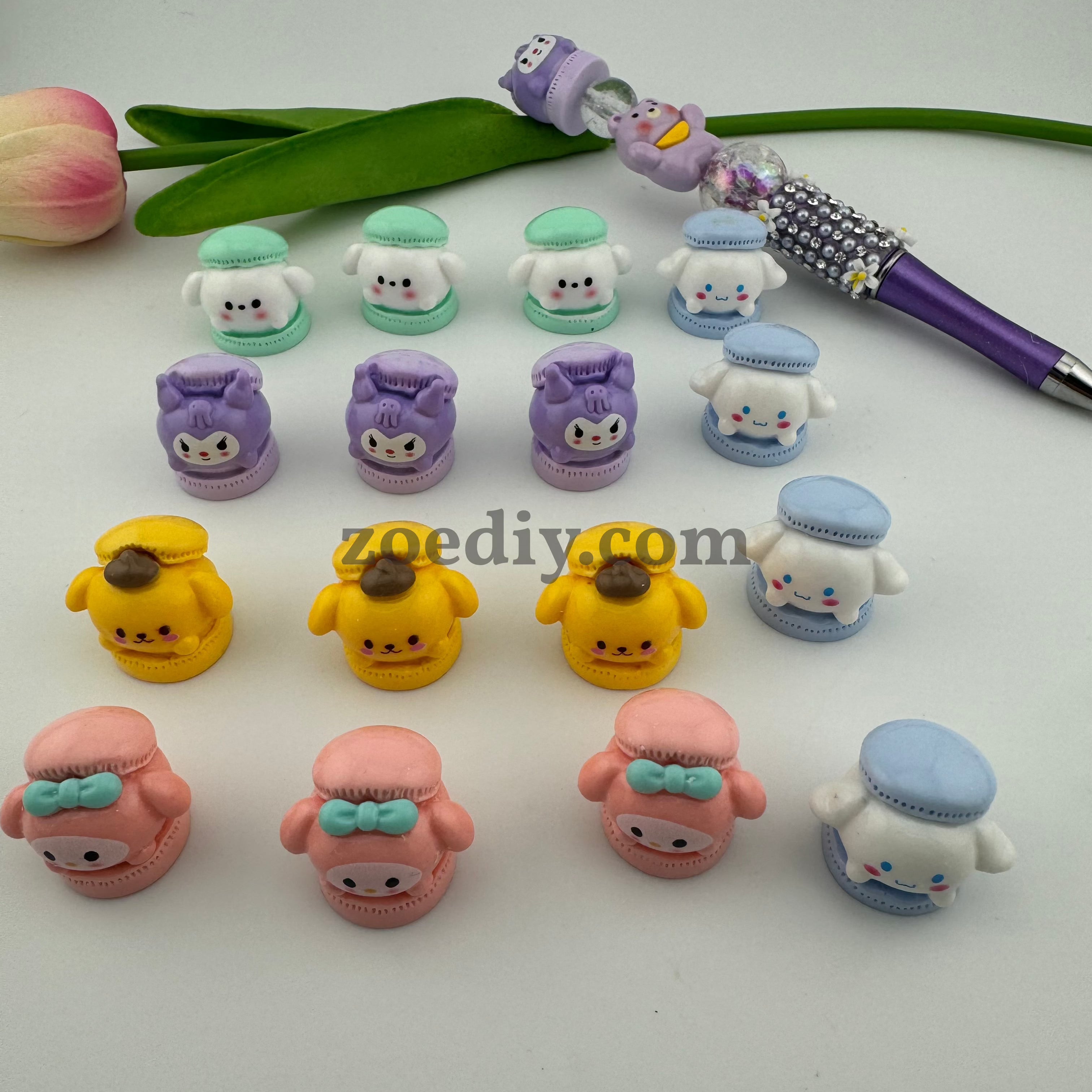 FS0340- Mixed Sanrio Resin Pen Topper