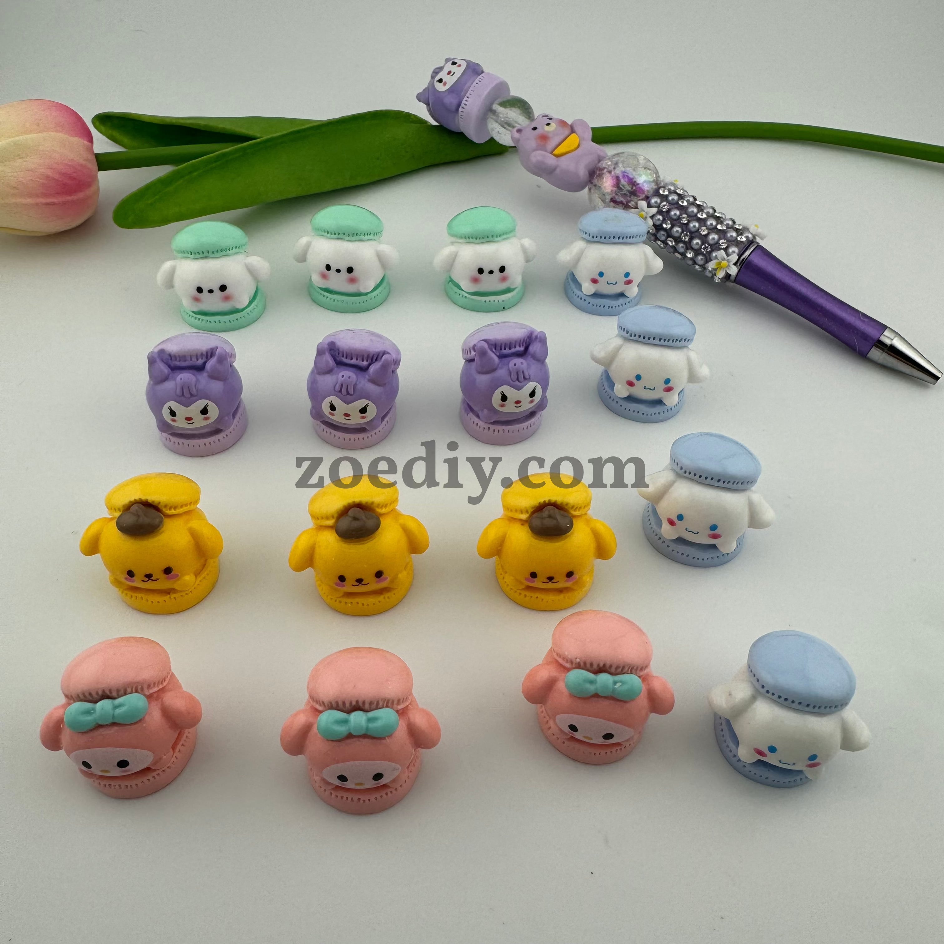 FS0340- Mixed Sanrio Resin Pen Topper