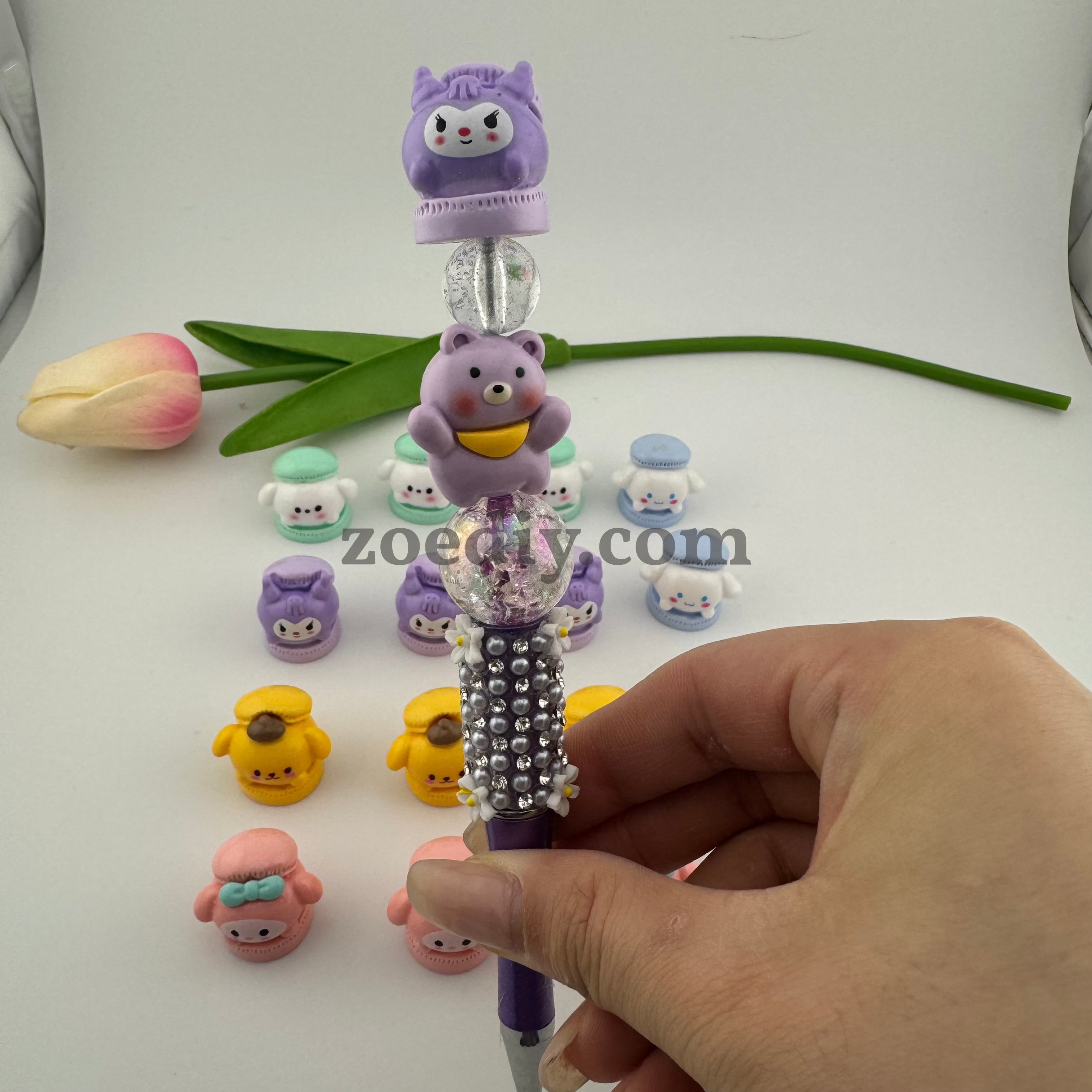 FS0340- Mixed Sanrio Resin Pen Topper