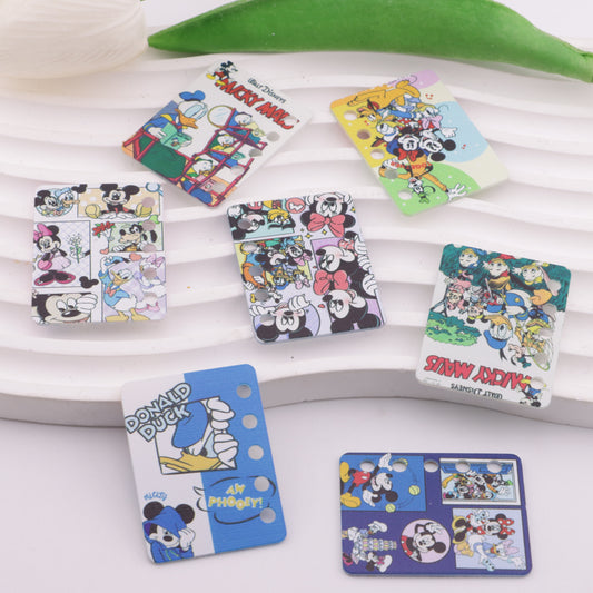 FS6358- Mickey Book Page Acrylic