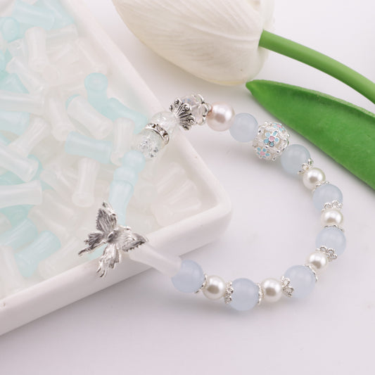 FS6369- 12mm Glass Bamboo Beads Glass (12mm ガラス バンブービーズ ガラス)
