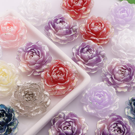 FS6380- 32mm Luminous Small Jasmine Charms