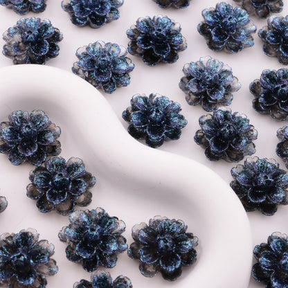 FS6385- 23mm Luminous Hibiscus Flower Charms