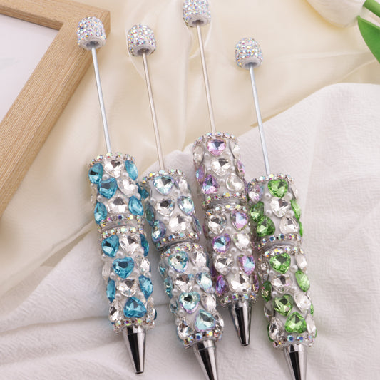 FS6395- Full Of Love Diamonds Beadable Pen