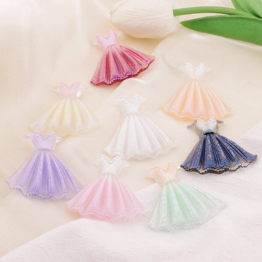 FS6382- 50×47mm Luminous Wedding Dress Charms