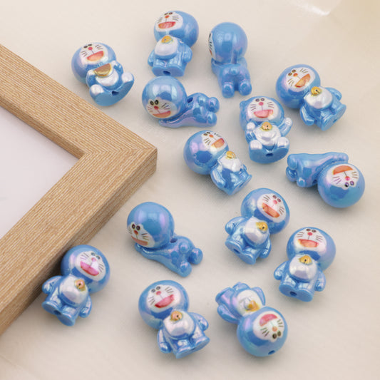 FS6449- ABOUT 16×21MM UV Doraemon BEADS UV Doraemon BEADS FIT FOR PEN