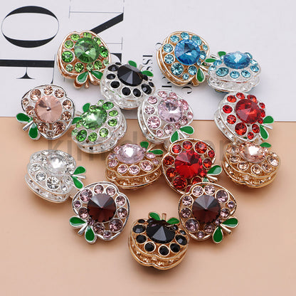 FS4840-Apple Alloy Beads Fit For Beadable Pens