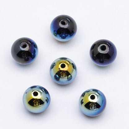 FS4465- 12mm UV Black Cat Eye Beads Fit For Pen