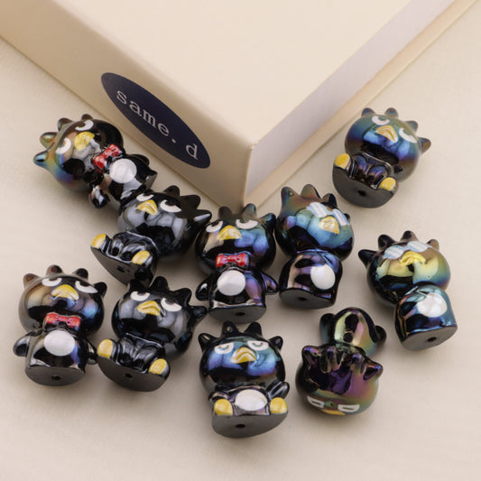FS6464- Approximately 30×20mm Penguin Resin Beads