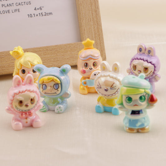 FS6461- Approximately 30×22Mm Pop Mart Three-Dimensional UV Resin Beads