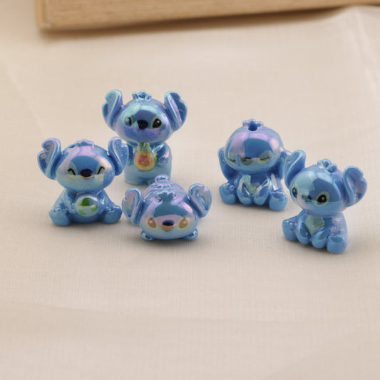 FS6466- Approximately 22×20mm 3D Stitch Resin Beads (約22×20mmの3Dステッチレジンビーズ)