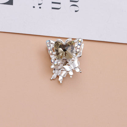 FS4844- Approximately 2×1.8×1.6 Cm Butterfly Alloy Beads Four - Way Connector