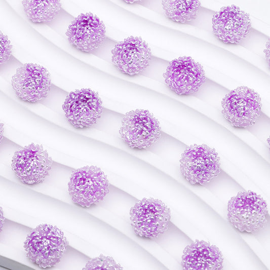 FS5371- 14mm Peony Soft Flower Charms Luminous