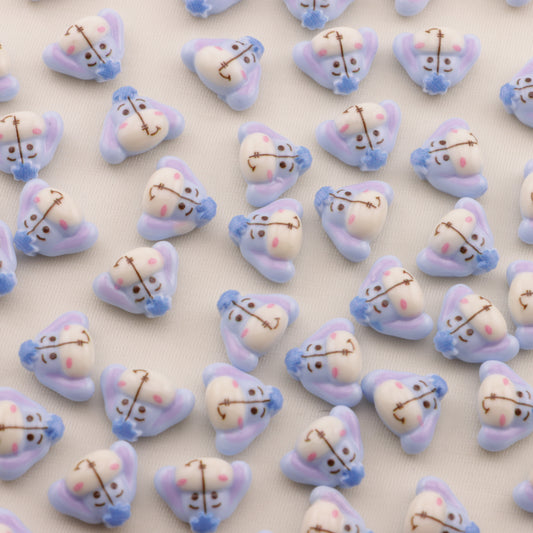 FS6476- Approximately 14×12mm Donkey Nail  Charms （約14×12mmのロバネイルチャーム）