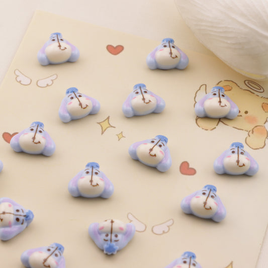 FS6476- Approximately 14×12mm Donkey Nail  Charms （約14×12mmのロバネイルチャーム）