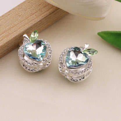 FS6493- Approximately 1.7×2×1.6Cm Apple Four-Way Alloy Beads