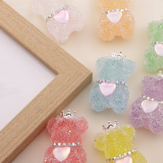 FS6489- Approximately 24Mm Sugar Bear Beads(約24mmのシュガーベアビーズ)