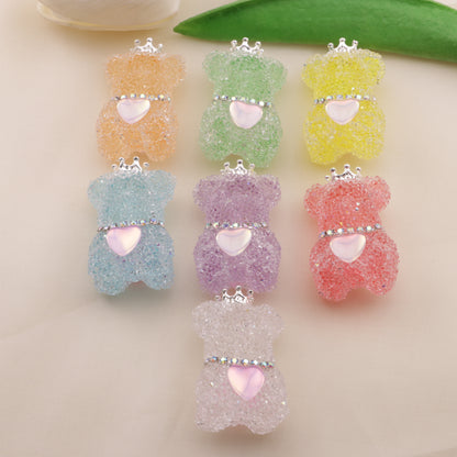 FS6489- Approximately 24Mm Sugar Bear Beads(約24mmのシュガーベアビーズ)