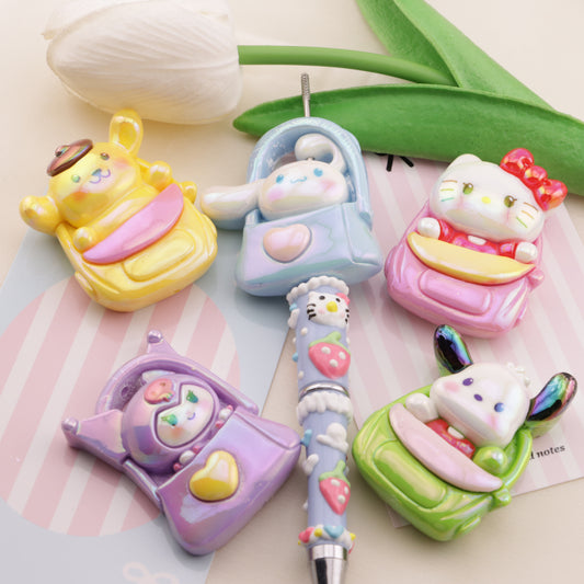 FS6565-  UV Sanrio Handbag Beads Fit For Pen Fit For Pen