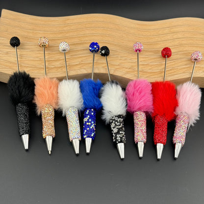 FS2811-Mixed Color Diamond Wool Sparkling Beadable Pen