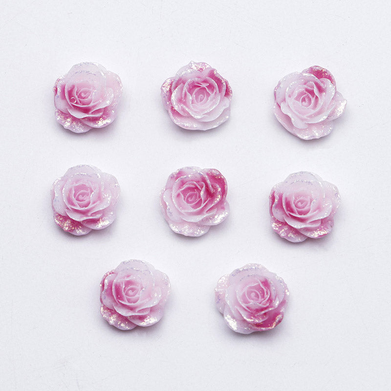FS5391- 10mm Luminous Soft Flower Charms