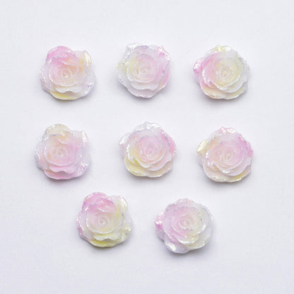 FS5391- 10mm Luminous Soft Flower Charms