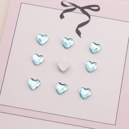 FS6555- 5.5×6mm Heart Crystal Diamonds