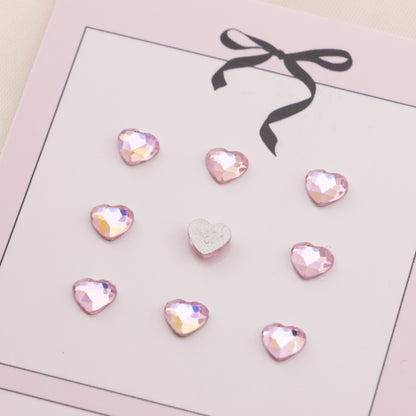 FS6555- 5.5×6mm Heart Crystal Diamonds